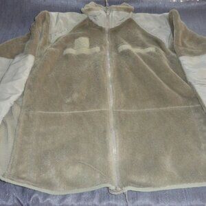 ARMY USAF GEN III PECKHAM szMEDIUM POLARTEC BROWN OCP FLEECE COLD JACKET JM 376